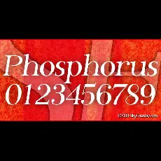 SF Phosphorus font