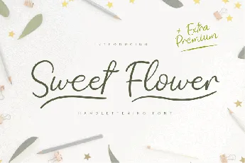 Sweet Flower Script font