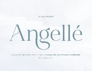 Angelle font