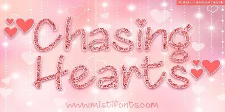 Chasing Hearts font