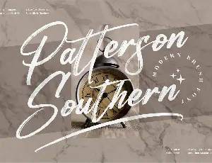 Patterson Southern font