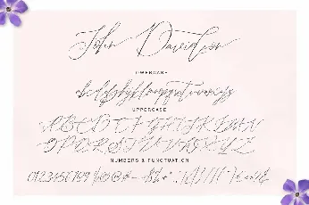 John Davidson Demo font