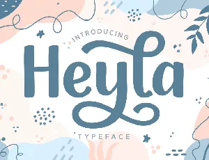 Heyla font