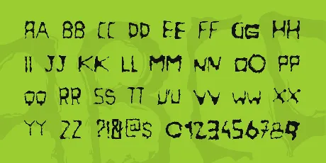 NightCola Stygma font