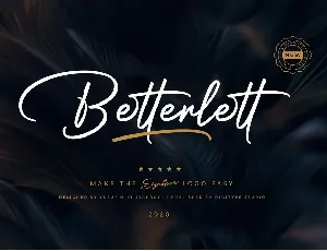 Betterlett font