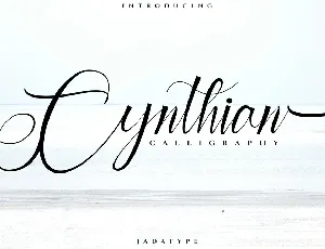 Cynthian font