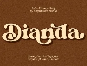 Dianda font