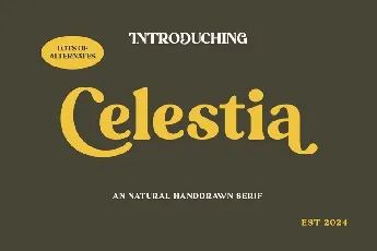 Celestia font