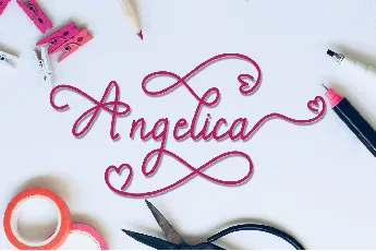 Angelica demo font