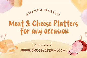 Cheese Dream font