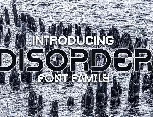 Disorder font