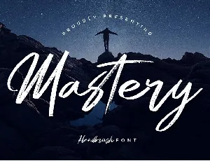 Mastery font