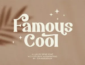 Famous Cool font