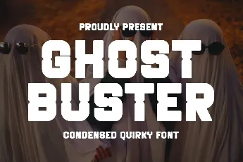 Ghost Buster font