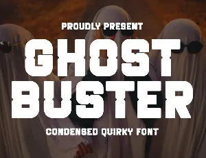 Ghost Buster font