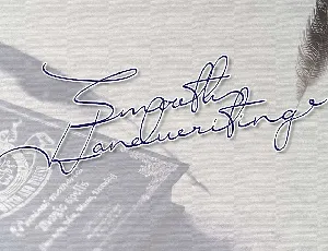 Smooth Signature font