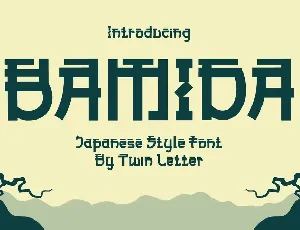 BAMIDA font