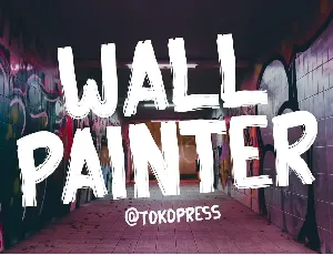 Wall-Painter font