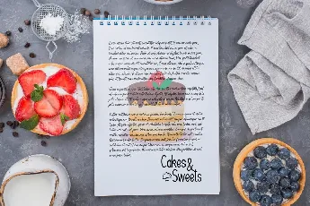 Berrycake Demo font