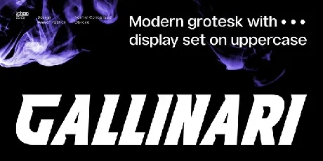 Gallinari font