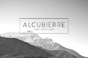 Alcubierre Typeface font