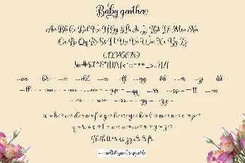 Baby Gentha font