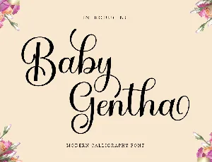 Baby Gentha font