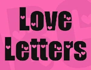 Love Letters font