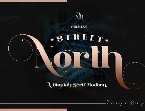 Street North font