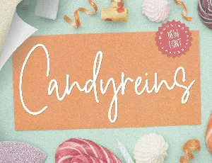 Candyreins Script font