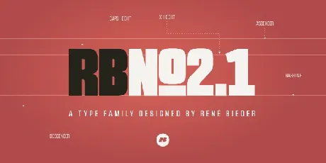 RBNo2.1 & RBNo3.1 font