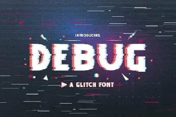 DEBUG FREE TRIAL font