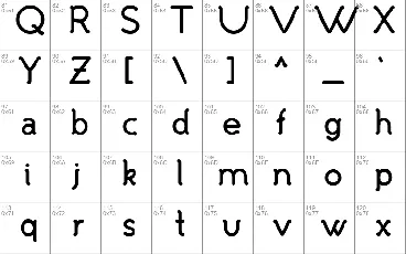 Malandrino font