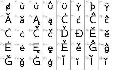 Malandrino font