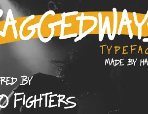 Raggedways font