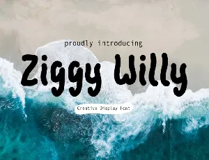 Ziggy Willy font