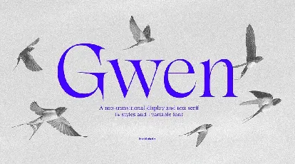 Gwen Family font