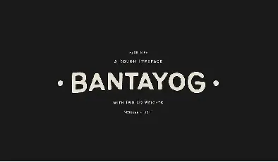 Bantayog font