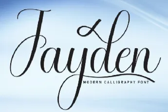 Jayden Script font