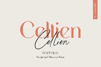 Cellien font