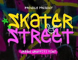 Skater Street font