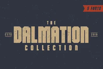 The Dalmation Typeface font