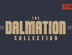 The Dalmation Typeface font