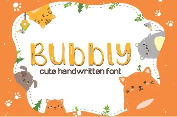 Bubbly Cute font