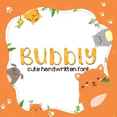 Bubbly Cute font