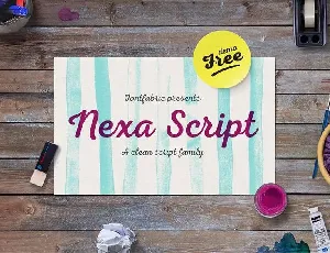 Nexa Script font