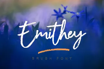 Emithey Brush font