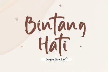 Bintang Hati font