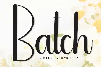 Batch Script font