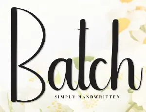 Batch Script font